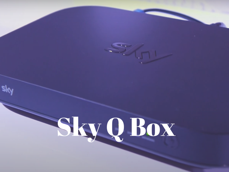 red light stays on sky q box