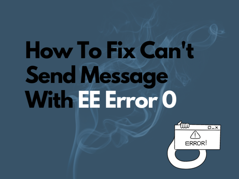 can t send message with ee error 69